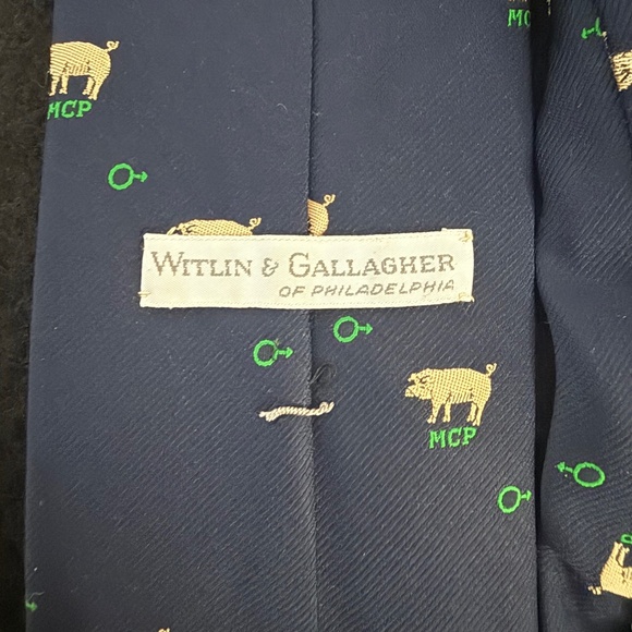 Vintage Witlin & Gallagher Novelty Tie - Picture 1 of 4